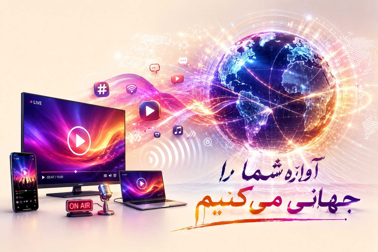 اوازه گری تبلیغات نام برند است
